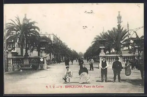 AK Barcelona, Paseo de Colon