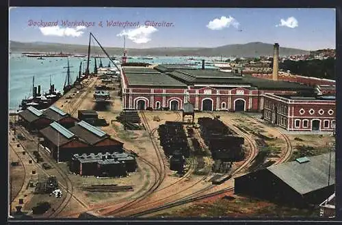 AK Gibraltar, Dockyard Workshops & Waterfront
