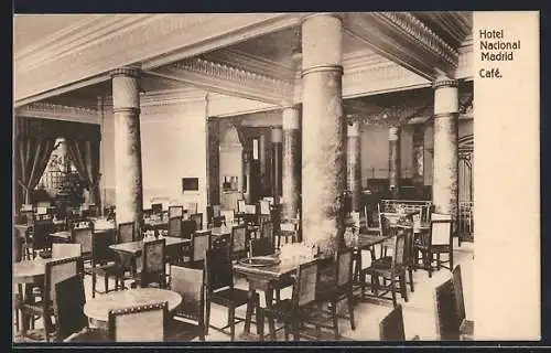 AK Madrid, Hotel Nacional, Café