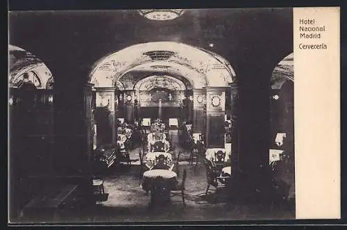 AK Madrid, Hotel Nacional, Cervecería