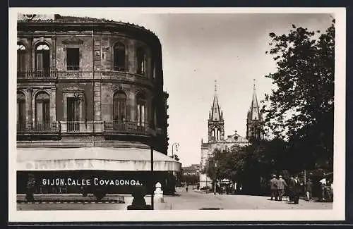 AK Gijon, Calle Covadonga