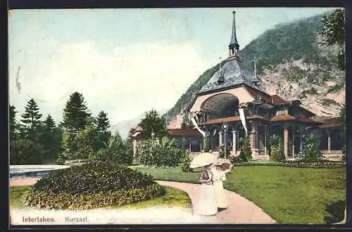 AK Interlaken, Weg am Kursaal