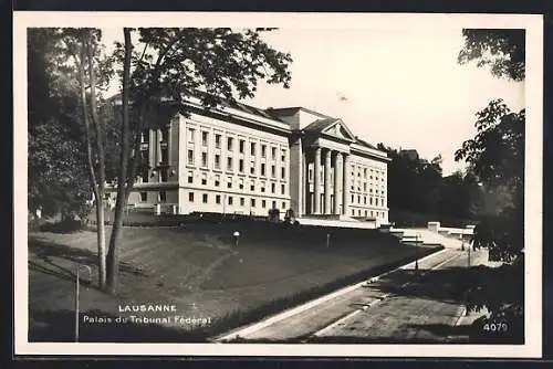 AK Lausanne, Palais du Tribunal Fédéral