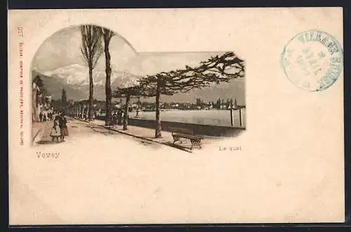 AK Vevey, Le quai