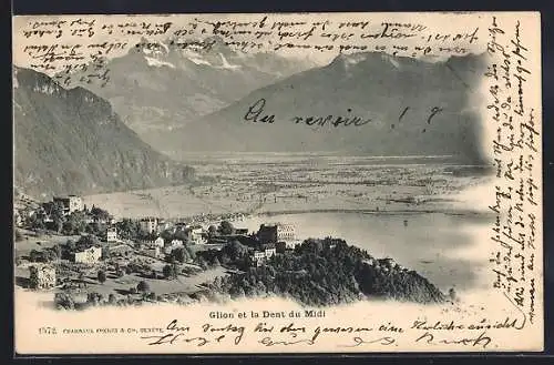 AK Glion, Panorama et la Dent du Midi