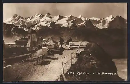 AK Rigi-Kulm, Rast in den Berneralpen