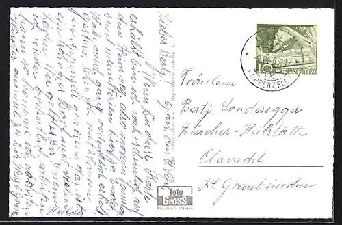 AK Appenzell, Rathasu mit Strassenpartie