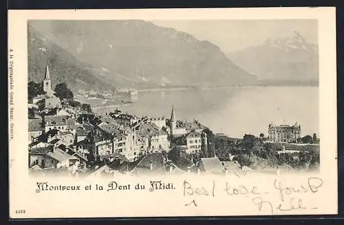 AK Montreux, Panorama et la Dent du Midi
