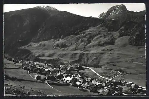 AK Liddes, Route du Grd. St. Bernard, Teilansicht mit Strassenpartie