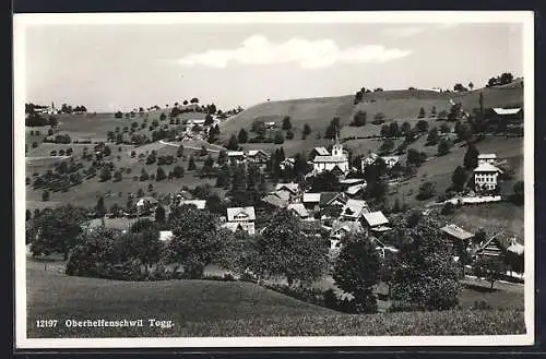 AK Oberhelfenschwil /Togg., Teilansicht mit Kirche