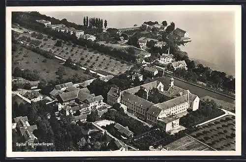 AK Münsterlingen, Fliegeraufnahme vom Kantonsspital