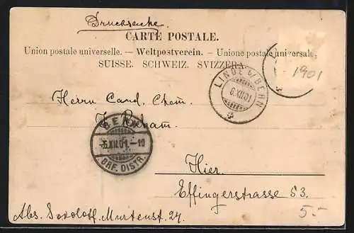 AK Bern, Historisches Museum, Frontansicht