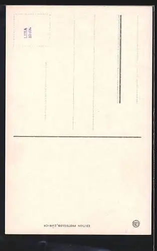 AK Rapperswil, Schloss mit Treppenaufgängen