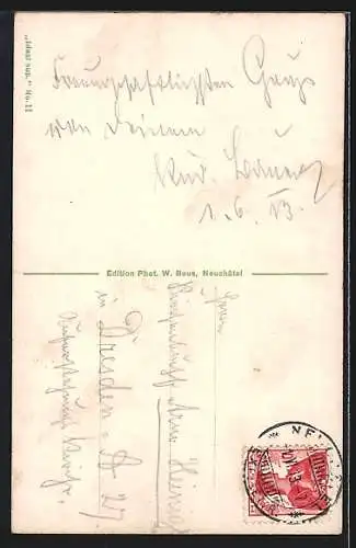 AK Neuchatel, Monument de la Republique