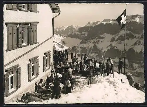 AK Schwende /AI, Gasthaus Fam. Dörig-Dörig auf dem Schäfler