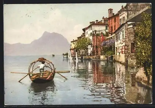 AK Gandria /Lago di Lugano, Gandria e Monte San Salvatore