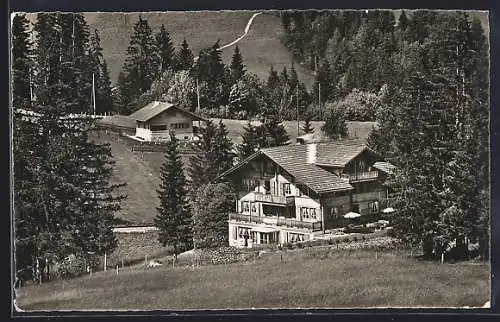 AK Saanenmöser, Pension Hornberg von Fam. W. von Siebenthal