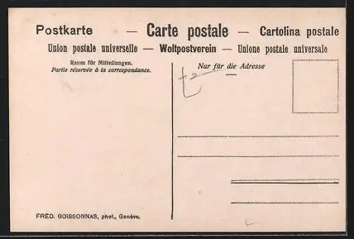AK Vevey, Fete des Vignerons 1905, Winzerfest