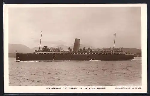 AK Steamer St. Tudno in the Menai Straits