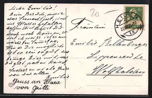 AK Bodensee-Dampfer Rhein in Fahrt