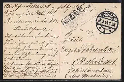 AK Bodensee, Dampfer Bavaria