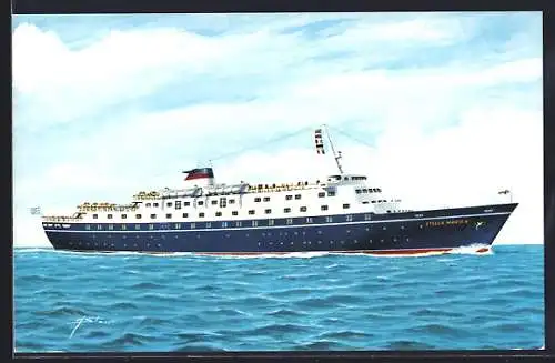 AK ms. Stella Maris auf See