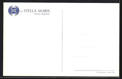 AK ms. Stella Maris auf See
