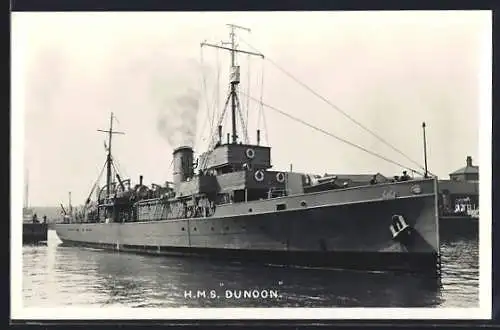 AK HMS Dunoon auf See