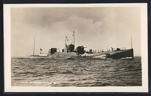 AK HM Submarine X I