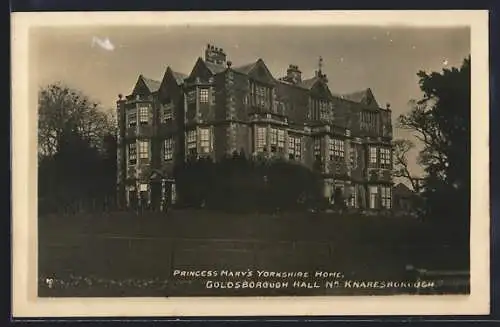 AK Knaresborough, Goldsborough Hall, Princess Mary`s Yorkshire Home