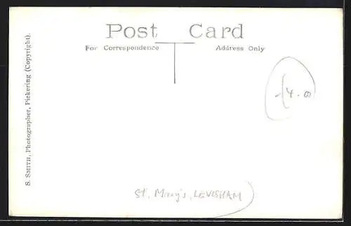 AK Levisham, St. Mary`s Church