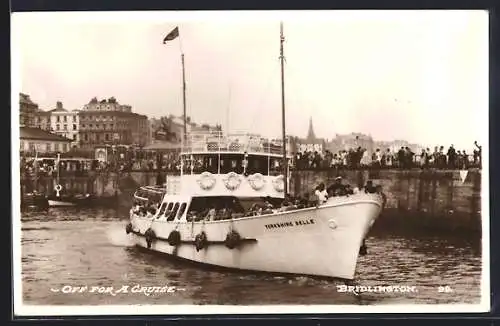 AK Bridlington, Off for a Cruise, Yorkshire Belle