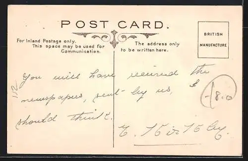 AK Leeds, Briggate, Royal Visit 1908