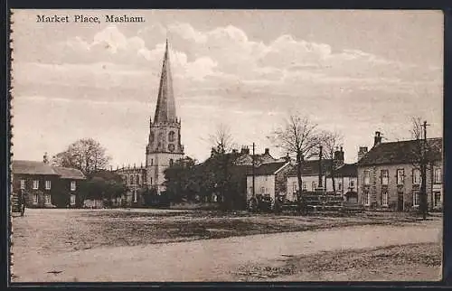 AK Masham, Market Place, Marktplatz