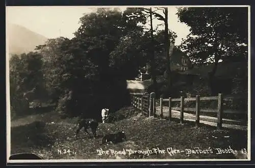 AK Basber`s Booth, The Road through the Glen