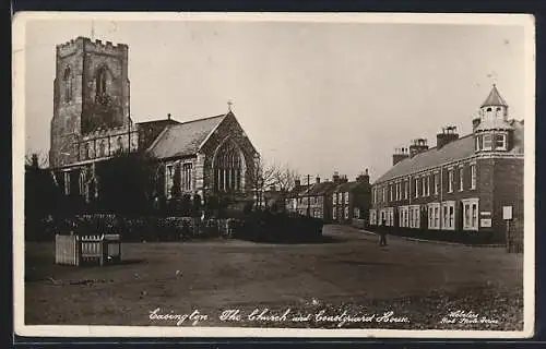 AK Easington, The Church and Coastguard House