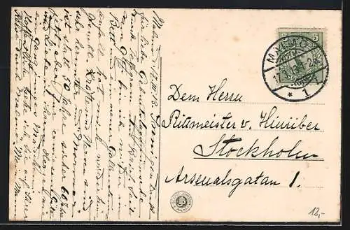 AK Malmö, Parti vid Davidshallsbron, Strassenbahn