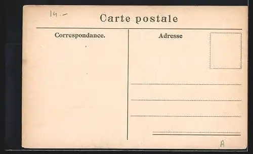 AK Genève, Rue du Montblanc, Strassenpartie mit Strassenbahn