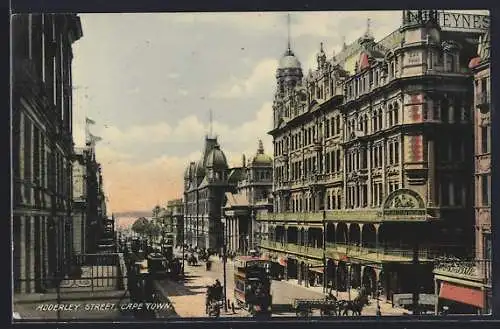 AK Cape Town, Adderley Street, Strassenbahn
