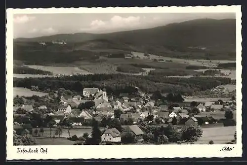 AK Tiefenbach /Opf., Ortsansicht mit Landschaft der Umgebung