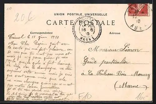 AK Trainel, Grande Rue Saint-Antoine