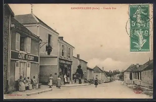 AK Radonvilliers, Grande Rue