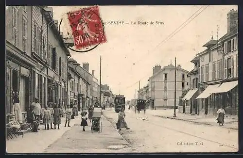 AK Savine, La Route de Sens