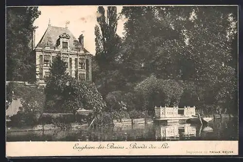 AK Enghien-les-Bains, Bords du Lac