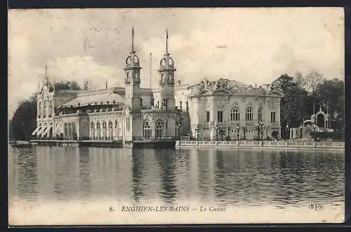 AK Enghien-les-Bains, Le Casino et son reflet sur le lac