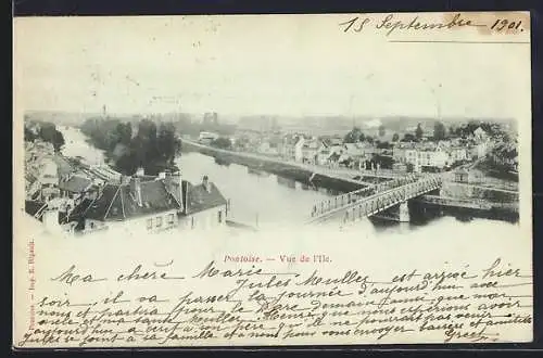 AK Pontoise, Vue de l`Île