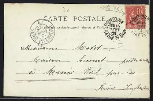 AK Pontoise, Vue de l`Île