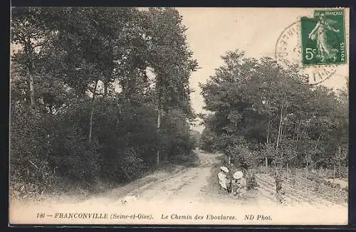 AK Franconville, Le Chemin des Ébouleures