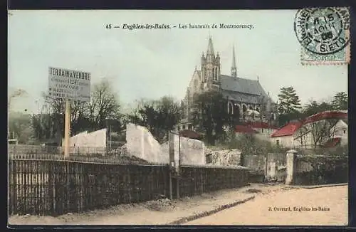 AK Enghien-les-Bains, Les hauteurs de Montmorency