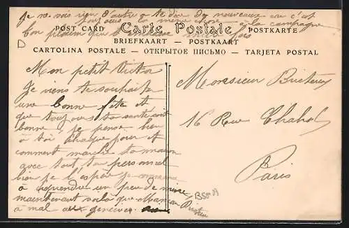 AK La Frette, Vue sur la Vallée